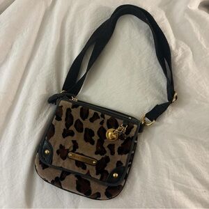 Juicy Couture vintage Y2K cheetah/leopard mini bag